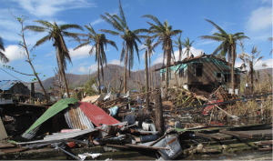 View of Tacloban after passage of Cyclone Haiyan, photo by Henry Donati / Department for International Development